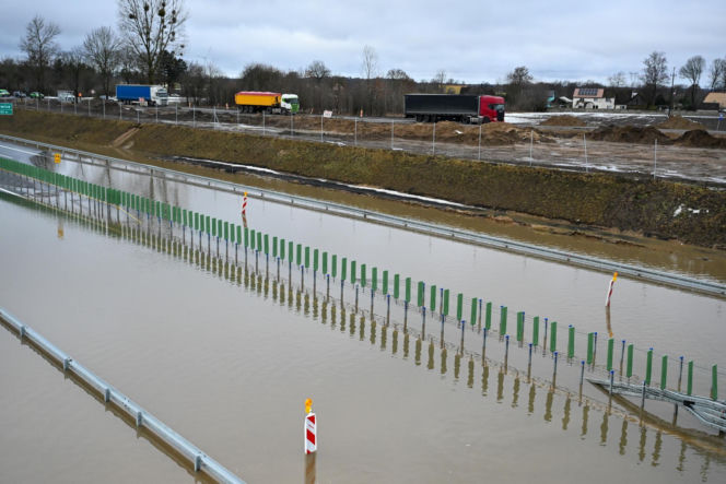 Karwice, zalana trasa S6