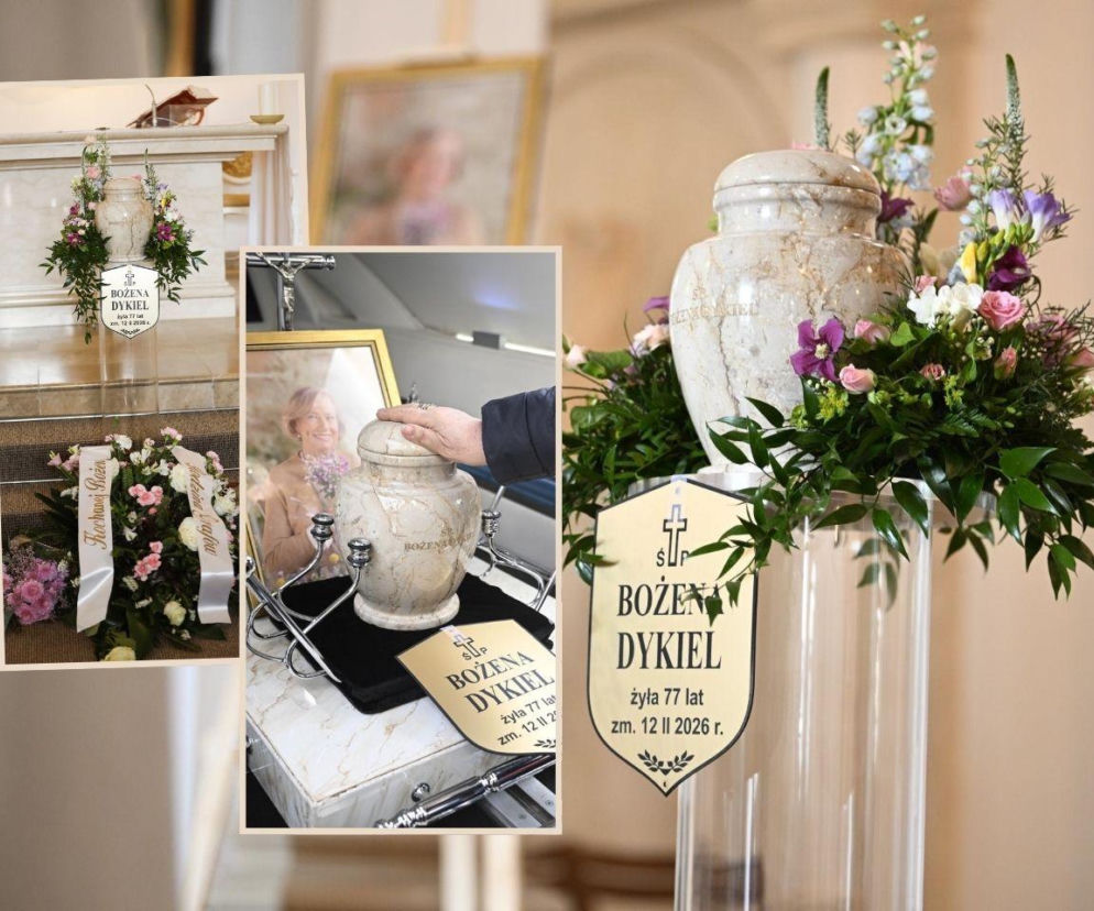 Pogrzeb Bożeny Dykiel