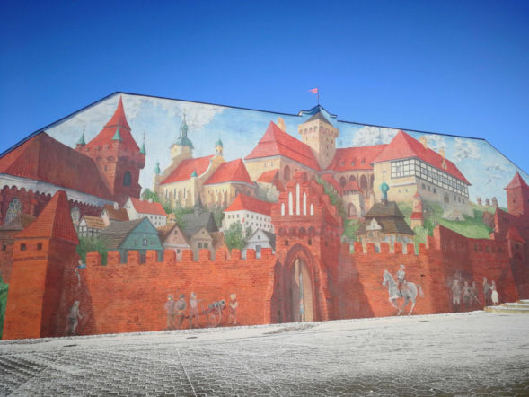Mural w Pyzdrach
