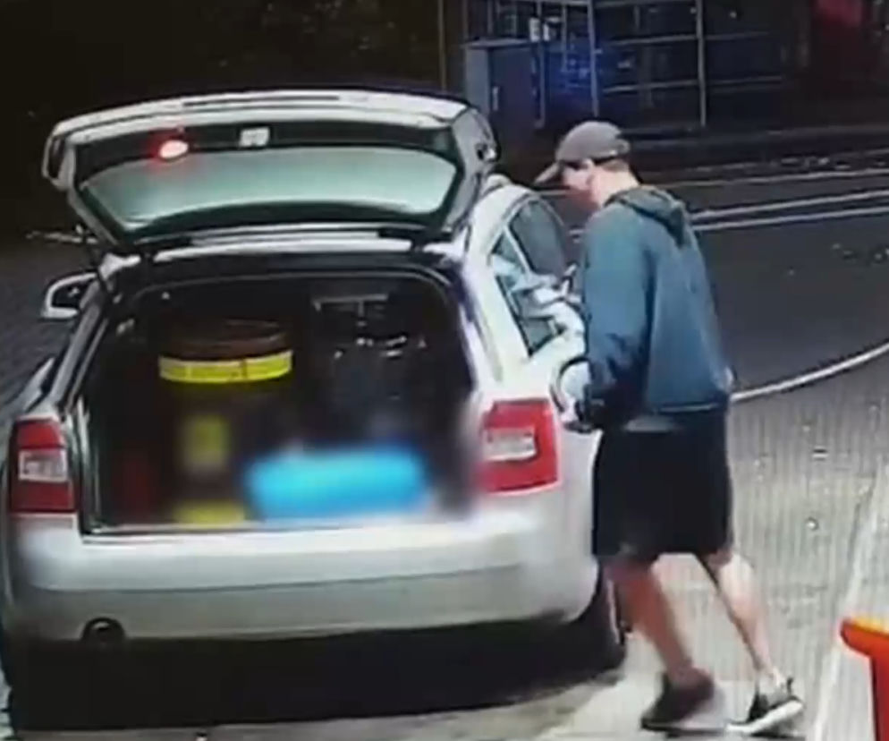 Olsztyn. Zatankował auto, nie zapłacił i odjechał. Policja szuka mężczyzny z nagrania! 