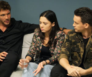 M jak miłość, odcinek 1627: Iza (Adriana Kalska), Marcin (Mikołaj Roznerski), Jakub Karski (Krzysztof Kwiatkowski)
