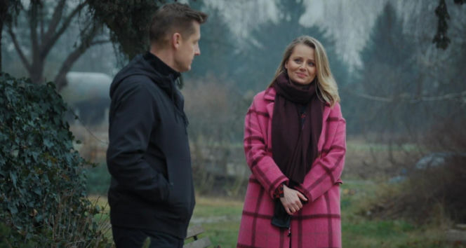 M jak miłość odc. 1927. Paweł (Rafał Mroczek), Judyta (Paulina Chruściel)