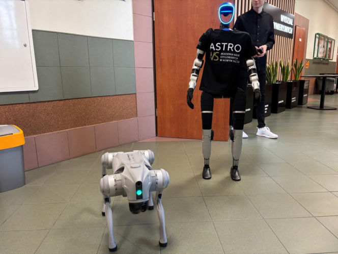 Robo-pies w Akademii Nauk Stosowanych w Nowym Sączu