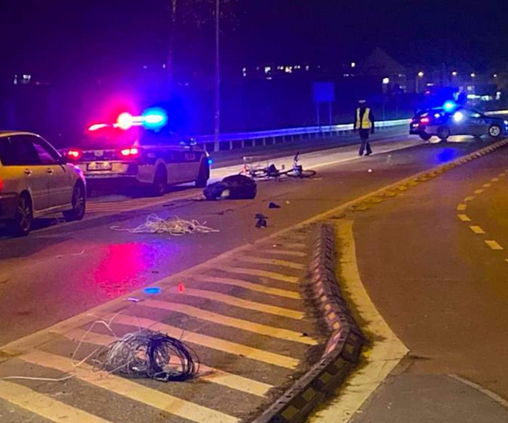 Białystok. STRASZNY WYPADEK przy Dolinie Cisów! Rowerzysta potrącony na oznakowanym przejeździe