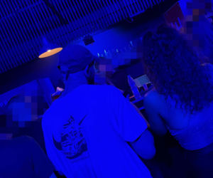 Maciej Pela na imprezie