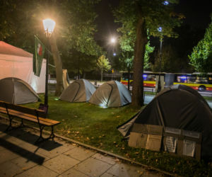 Protest służb medycznych