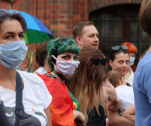 Demonstracja Nie damy się zastraszyć w Toruniu