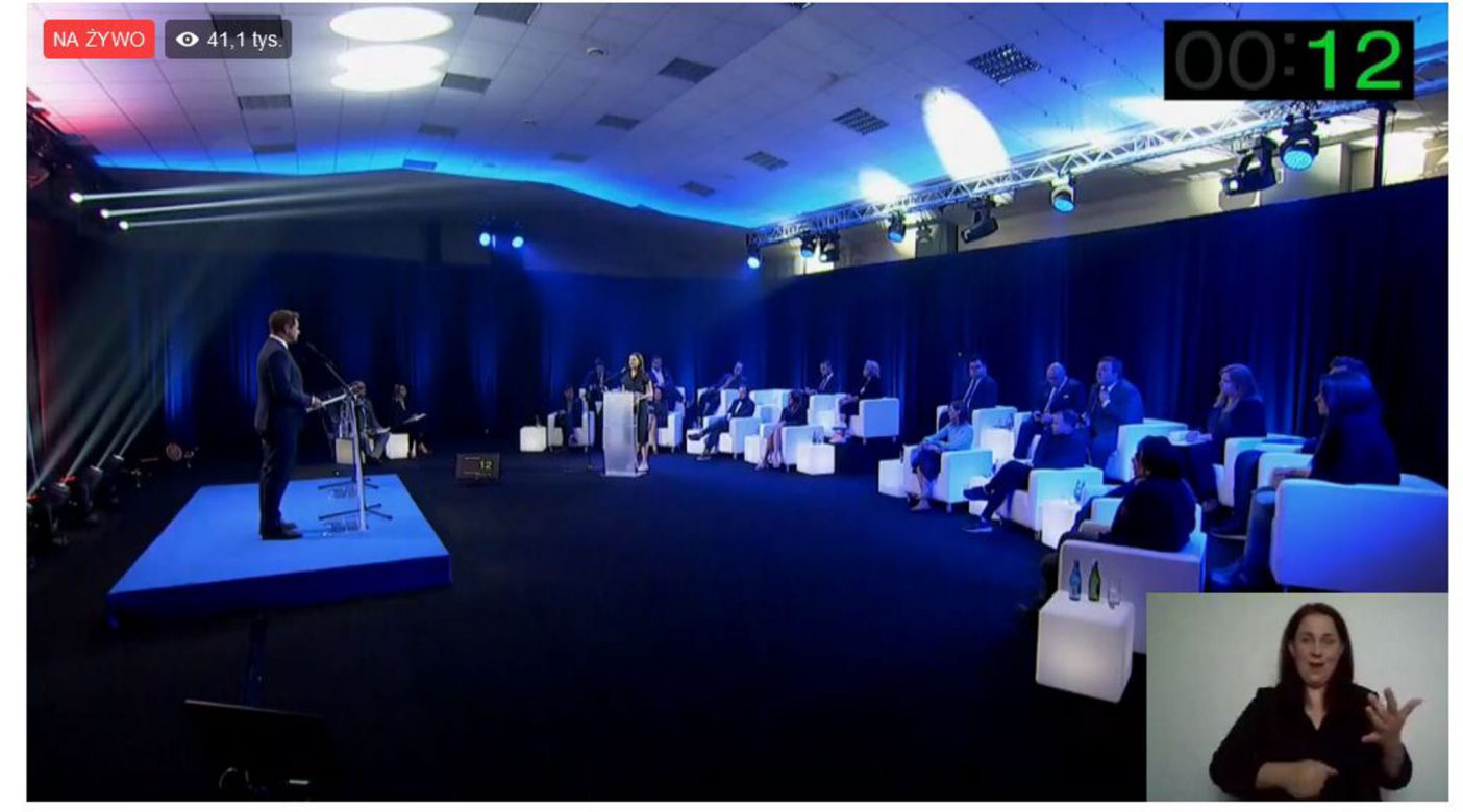 Debata prezydencka - Rafał Trzaskowski