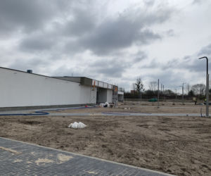 Budowa schroniska przy ul. Kobylepole w Poznaniu (kwiecień 2021)