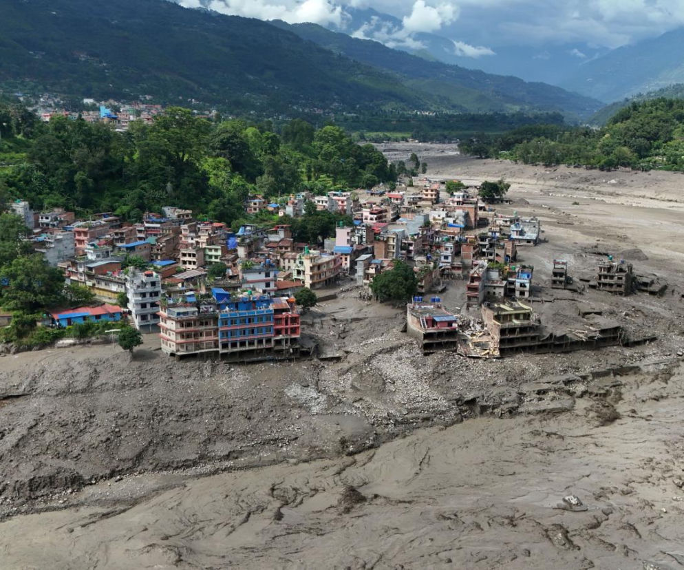  Katastrofa w Nepalu. Setki osób zaginęły, wśród nich zagraniczni turyści