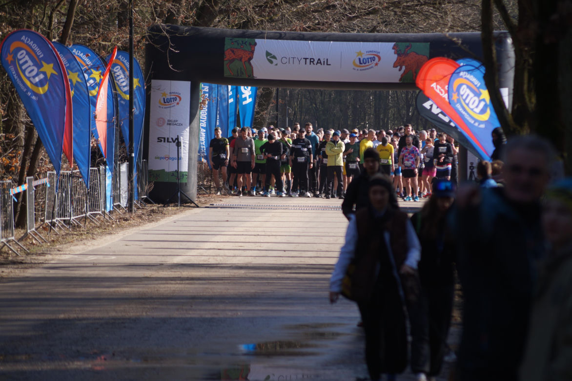 Ostatni bieg City TRAIL w bydgoskim Myślęcinku [ZDJĘCIA]