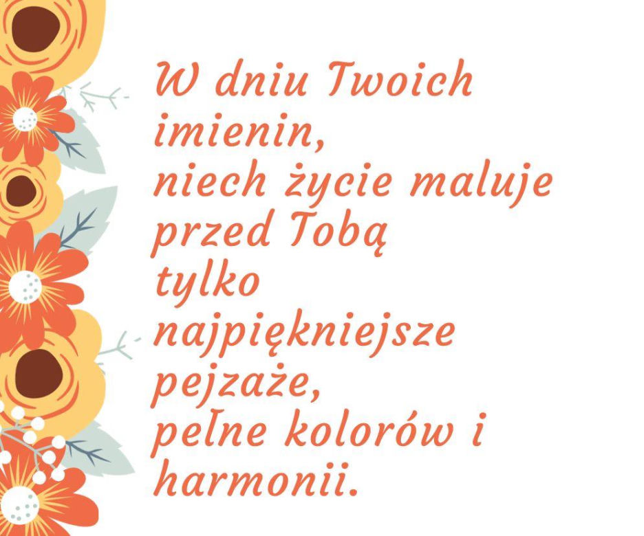 Życzenia imieninowe