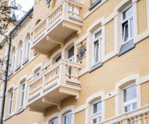 Zabytkowa kamienica przy ul. Targowej 62