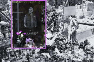 Piłka na grobie Jacka Magiery. Poruszający widok mogiły trenera tuż przed 1 listopada