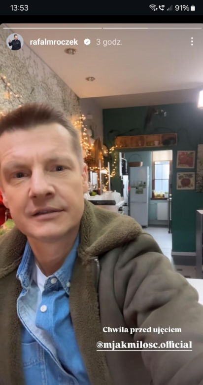 M jak miłość na planie. Paweł (Rafał Mroczek)