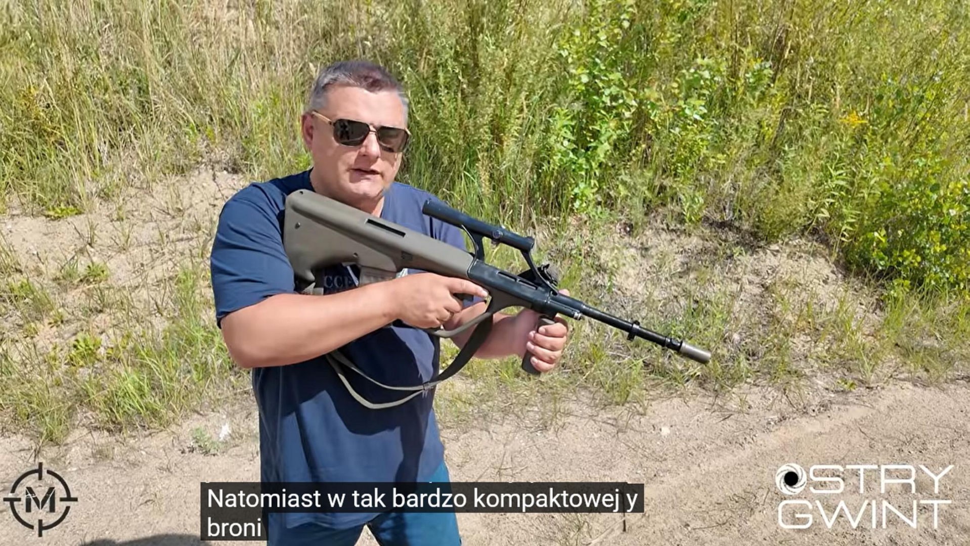 Steyr AUG / StG 77 - test karabinu