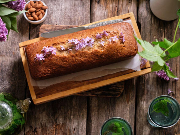 Banany zastąpiłam tymi ziemniakami. Idealnie słodki chlebek to hit w moim domu