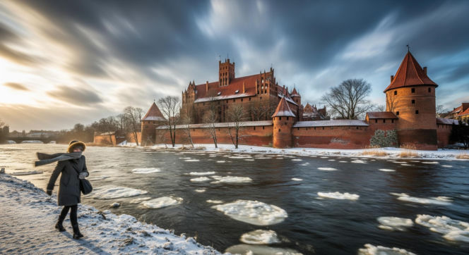 Malbork na lodowatej karuzeli! Co szykuje pogoda na najbliższe dni?