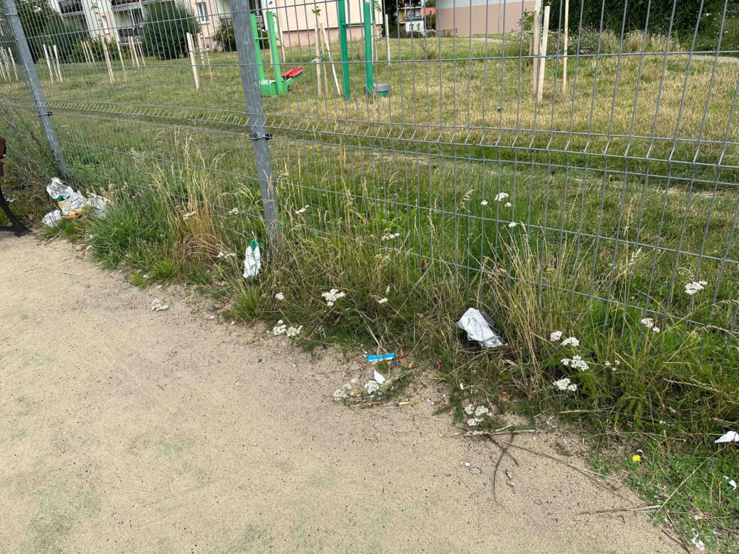 "Plac grozy" posprzątany. Mateuszek ma się gdzie bawić!"