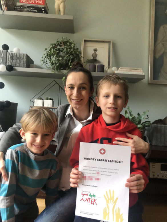 Sąsiedzka pomoc przed koronowirusem 