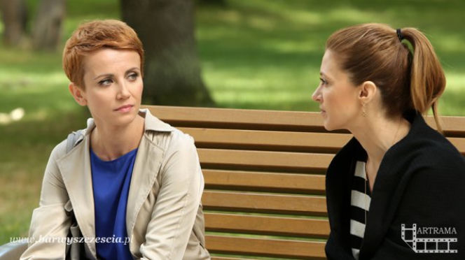 Barwy szczęścia odc. 1040. Iga (Ada Fijał), Marta (Katarzyna Zielińska)