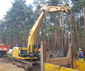 Koniec z podtopieniami posesji. Trwa budowa kolektora wschodniego w Lesznie