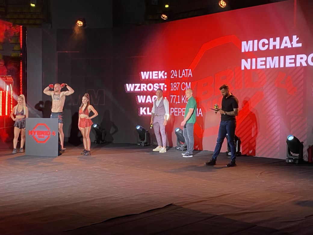 Media trening przed Hybrid MMA 4 w Zielonej Górze