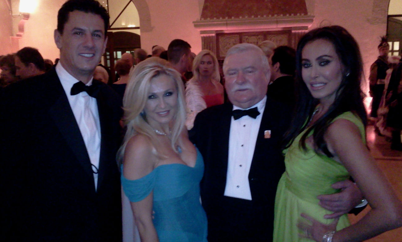 Lech Wałęsa wakacje w Miami