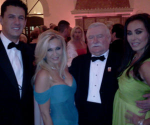 Lech Wałęsa wakacje w Miami