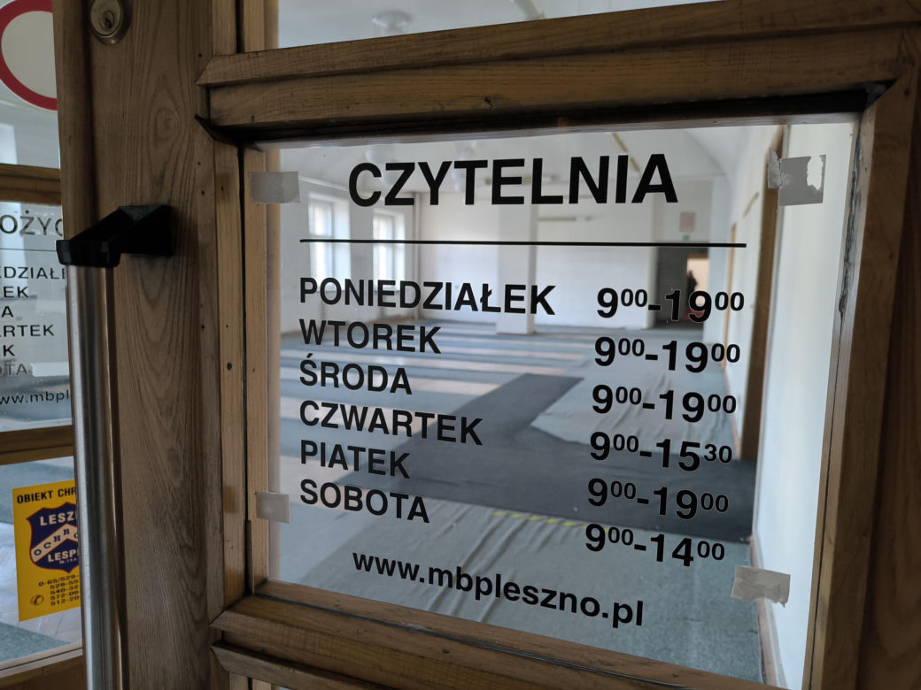 Stara biblioteka przy Chrobrego