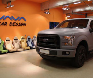 Mamed Khalidov i jego Ford F150