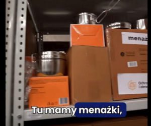 Schron powstaje w metrze. Tysiące łóżek, koców i śpiworów!