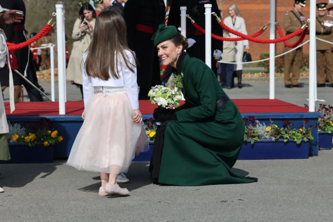 Księżna Kate cała w zieleni na Dniu Świętego Patryka! Dobrze wyglądała?