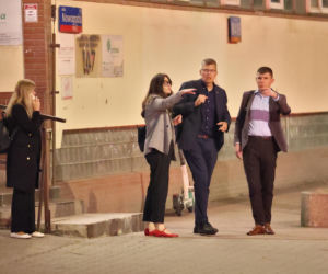 Spotkanie polityków PiS w siedzibie na ul.Nowogrodzkiej