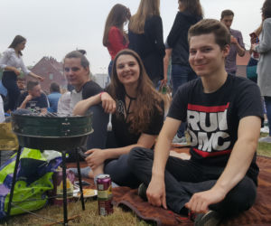 Królewskie grillowanie na Blokadzie Łużyka w Bydgoszczy [ZDJĘCIA]