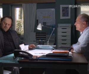 M jak miłość. Jerzy Argasiński (Karol Strasburger),  Herman (Piotr Łukawski)