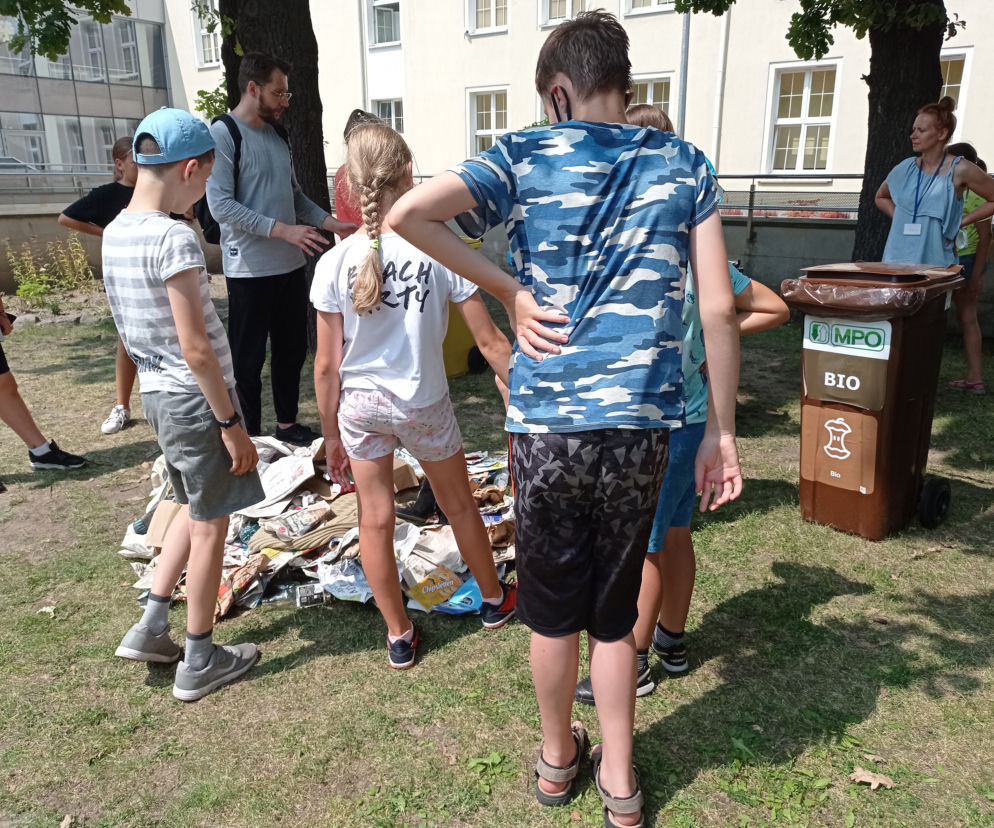 Mini wysypisko czyli edukacyjne warsztaty MPO Warszawa