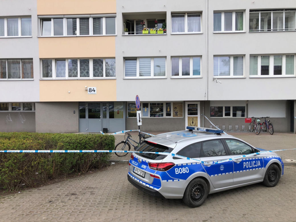 Działania służb w bloku przy ul. Gajowickiej