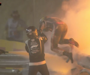 Wypadek F1 GP Bahrajnu