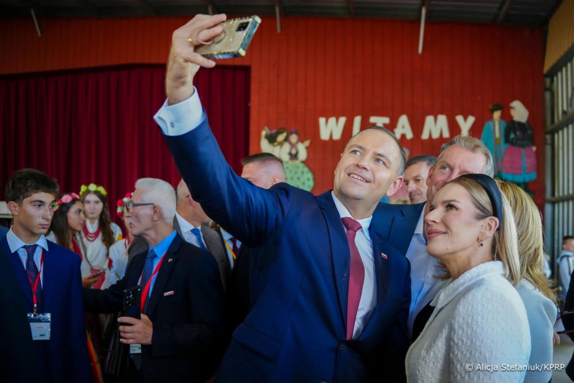 Prezydent Karol Nawrocki i pierwsza dama w Amerykańskiej Częstochowie