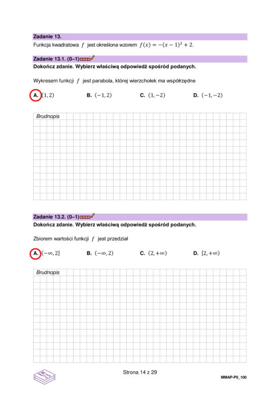 Matura próbna 2023: Matematyka. Oficjalne odpowiedzi CKE