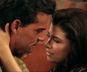 Nieposkromiona miłość. Daniel (Cristian de la Fuente), Miriam (Lisette)