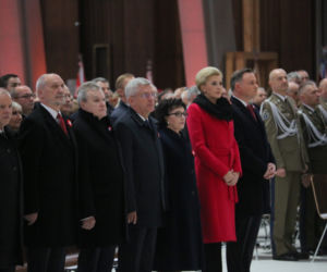 Agata Kornhauser-Duda na obchodach Święta Niepodległości