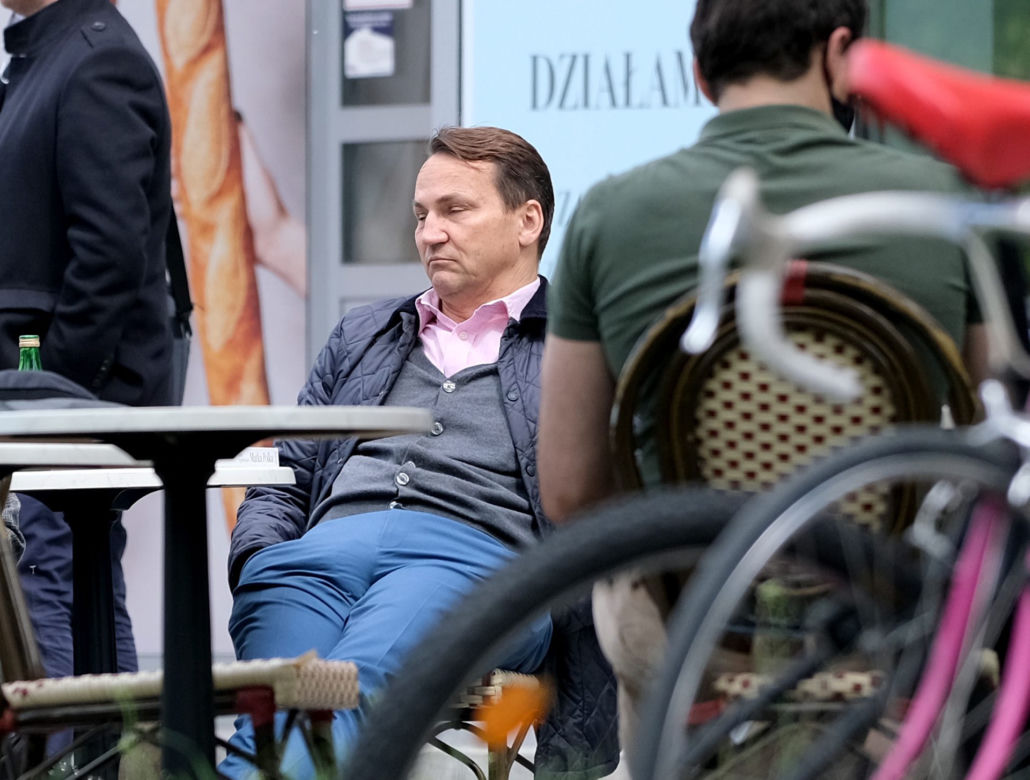 Radosław Sikorski z żoną Anną Applebaum