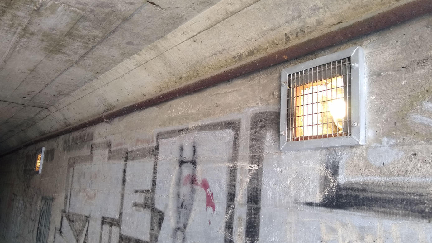 Tunel grozy w Białymstoku