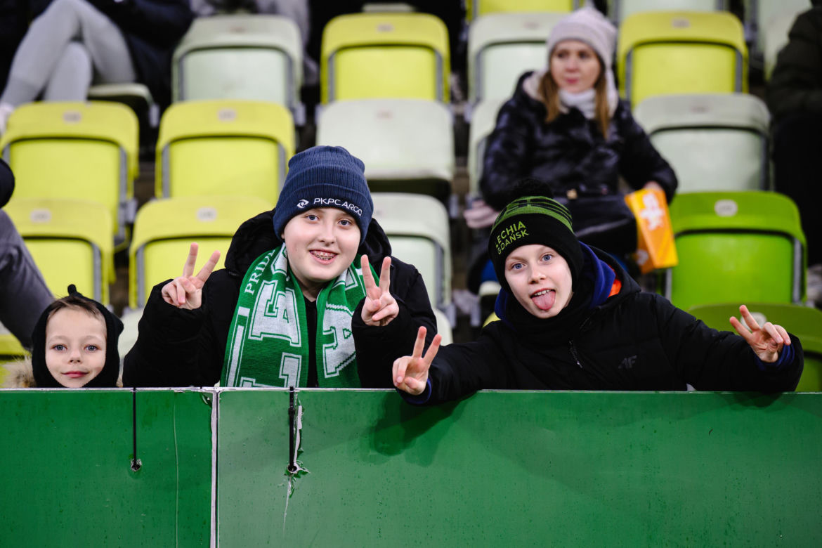 Lechia Gdańsk - Zagłębie Lubin: Zdjęcia z meczu 22. kolejki PKO BP Ekstraklasy