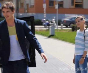 M jak miłość odc. 1006. Marcin (Mikołaj Roznerski), Kasia (Agnieszka Sienkiewicz)