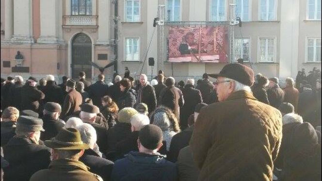Pogrzeb Józefa Oleksego na warszawskich Powązkach