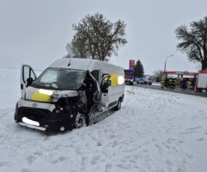 Zderzenie pojazdów w Suchożebrach