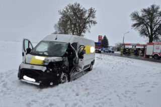 Zderzenie pojazdów w Suchożebrach